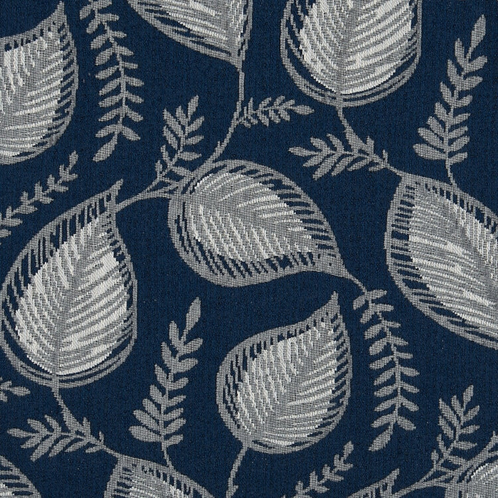 Made in Canada Customizable Sofa Lab The Curve 31\" Fabric Ottoman - Midnight Multicolour