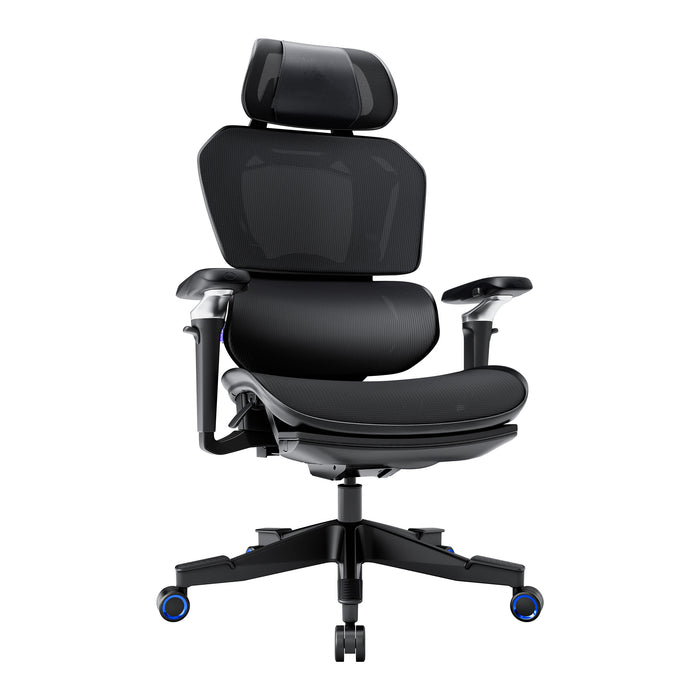 Tygerclaw Duoflex Ergonomic High Back Gaming Office Chair - Black
