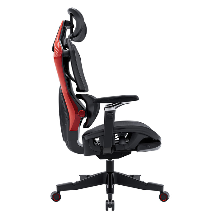 Tygerclaw Duoflex Ergonomic High Back Gaming Office Chair - Red