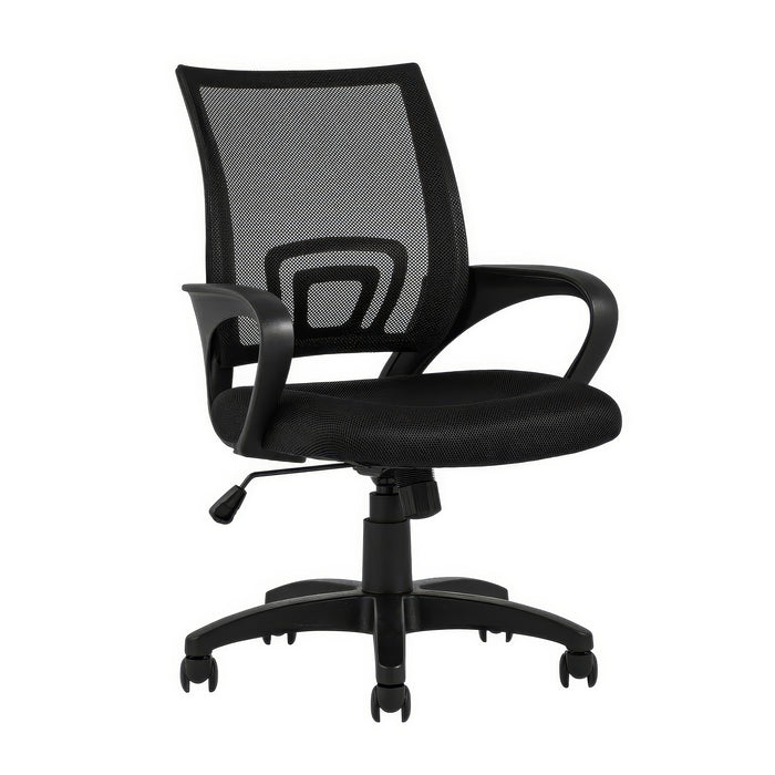 Tygerclaw 22\" Mid Back Mesh Office Chair - Black