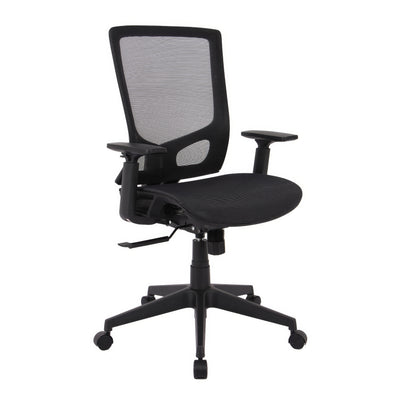 Tygerclaw 21" High Back Mesh Office Chair - Black|Chaise de bureau en mailles TygerClaw à dossier haut - noire