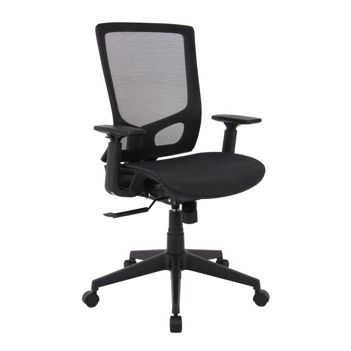 Tygerclaw 21\" High Back Mesh Office Chair - Black