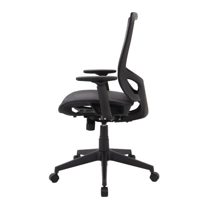 Tygerclaw 21\" High Back Mesh Office Chair - Black