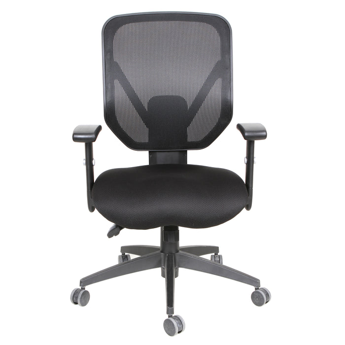 Tygerclaw Mid Back Mesh Office Chair - Grey