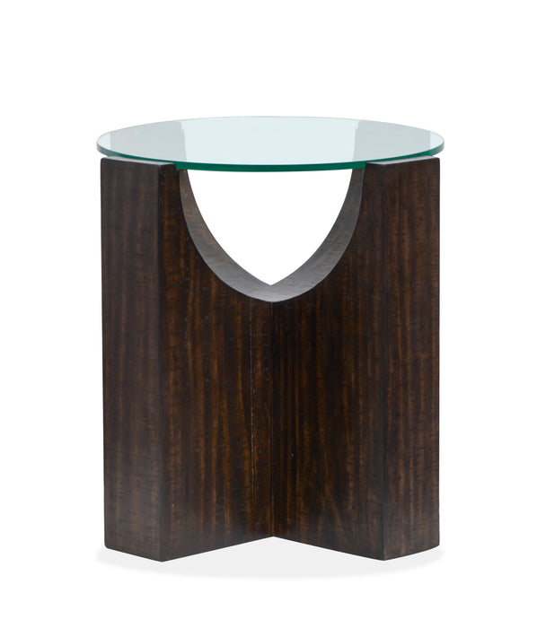 Temple 24\" End Table - Rustic Tavern
