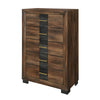 Titanium Bedroom Chest of Drawers, 5-Drawer, 31.5"W x 49.8"H - Brown | Commode verticale de chambre à coucher Titanium de 31,5 po (L) x 49,8 po (H) à 5 tiroirs - brune