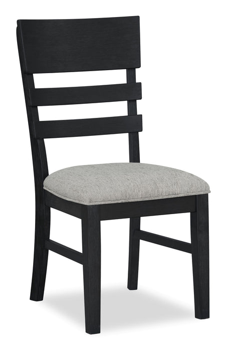 Trove Dining Chair, Ladder-back – Black 