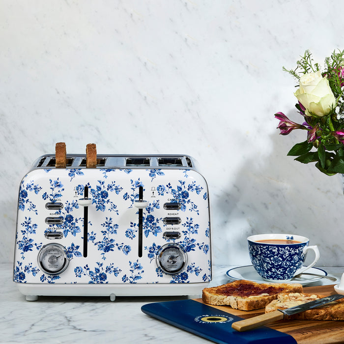 Laura Ashley 4-Slice China Rose Toaster - VQ_SBT583-LACR-CA