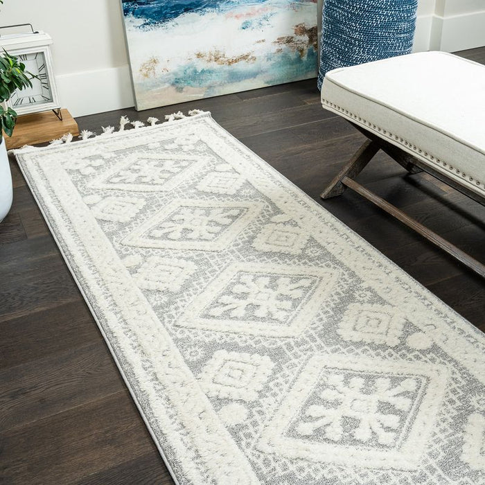 Quinto Westerner Shag Area Rug - 2'7\" x 8'