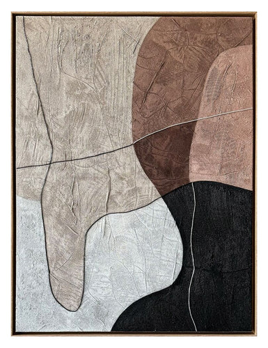 Earth Moves VII Hand Painted Wall Art – 36" x 48" 