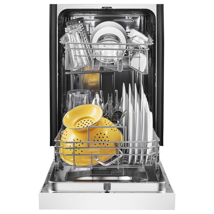 Whirlpool 18\" 50 dBA Built-In Front-Control Dishwasher - White - WDPS5118PW