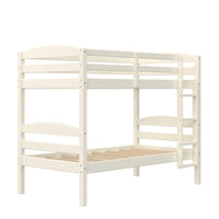 Better Homes & Gardens Leighton Wood Twin-over-Twin Bunk Bed - White