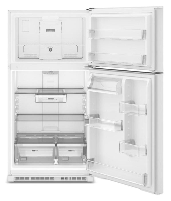 Whirlpool 32.8\" 21 Cu. Ft. Top Freezer Refrigerator - White - WRTX7421TW