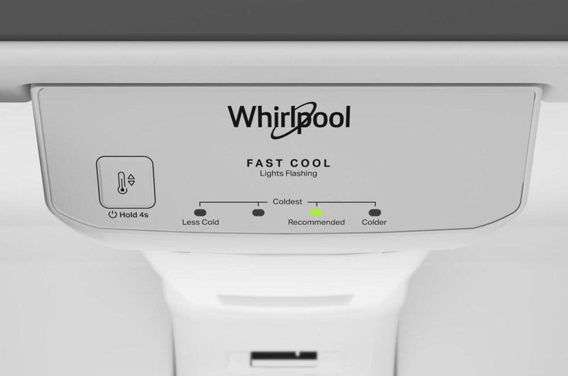 Whirlpool 32.8\" 21 Cu. Ft. Top Freezer Refrigerator - Fingerprint Resistant Stainless - WRTX7421TZ