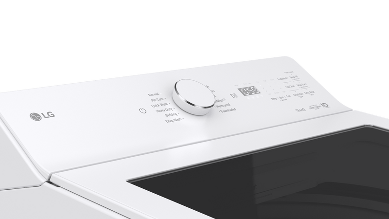 LG 6.3 Cu. Ft. Top Load Impeller Washer with EasyUnload® and  TurboWash® - White - WT8300CW
