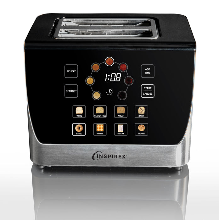 Inspirex Interactive Touchscreen Stainless Steel Automatic Toaster - XTOSAT2SS6A