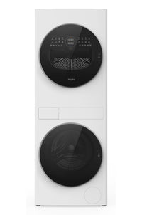 Whirlpool 3.2 Cu. Ft. Washer and Electric 4.3 Cu. Ft. Dryer - White - YWFH5424SW