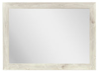 Abby Bedroom Dresser Mirror - White 