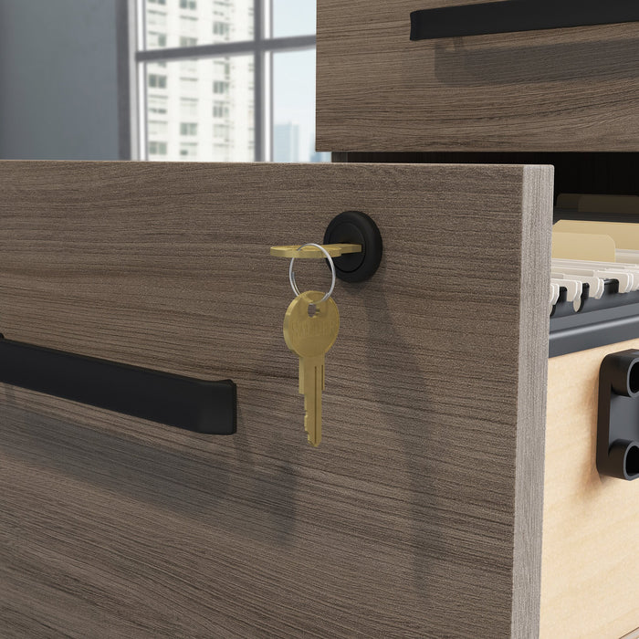 Affirm 15.55\" Commercial Grade 3-Drawer Filing Cabinet - Hudson Elm