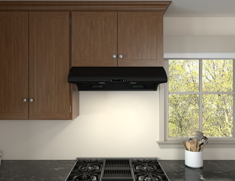 Zephyr Typhoon 30\" Under Cabinet - Black - AK2100CB