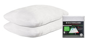 Masterguard® Natural Bamboo™ King Mattress Protector with 2 Queen Pillows