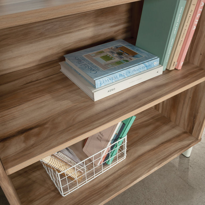 Bergen Circle 30.35\" 2-Shelf Bookcase - Natural Wood 