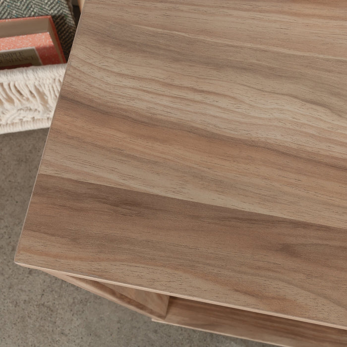 Bergen Circle 30.35\" 2-Shelf Bookcase - Natural Wood 