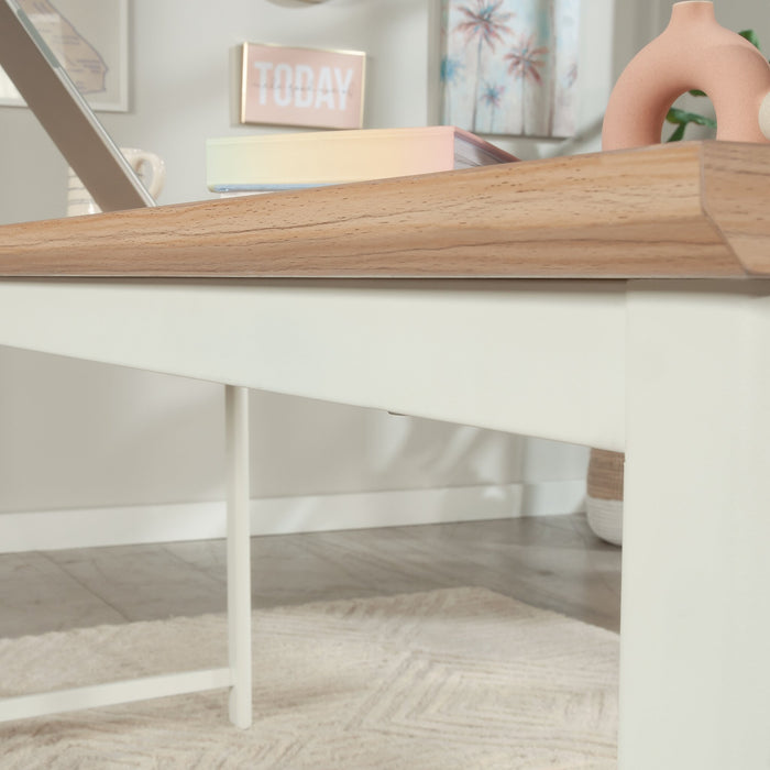 Bergen Circle 71.10\" Commercial Grade Table Office Desk - Natural Wood