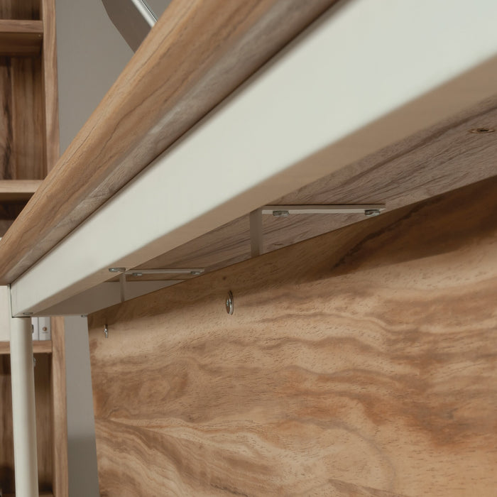 Bergen Circle Commercial Grade 72\" Office Desk Modesty Panel