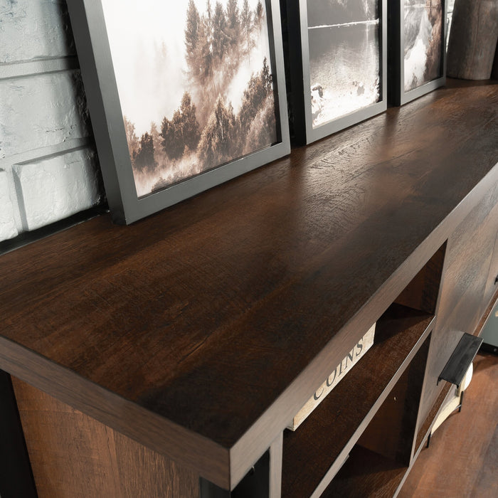 Briarbrook 64.57\" Commercial Grade Large Hutch with Cubbyholes - Brown