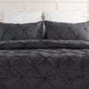 Brianna Dark Grey 3-Piece King Comforter Set