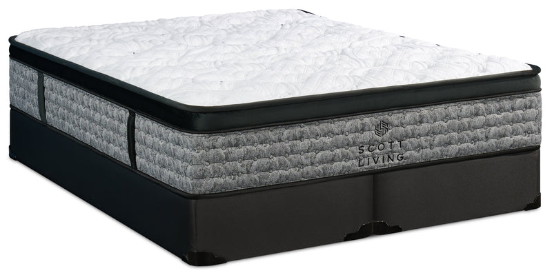 Scott Living Braemar Eurotop Plush King Mattress Set