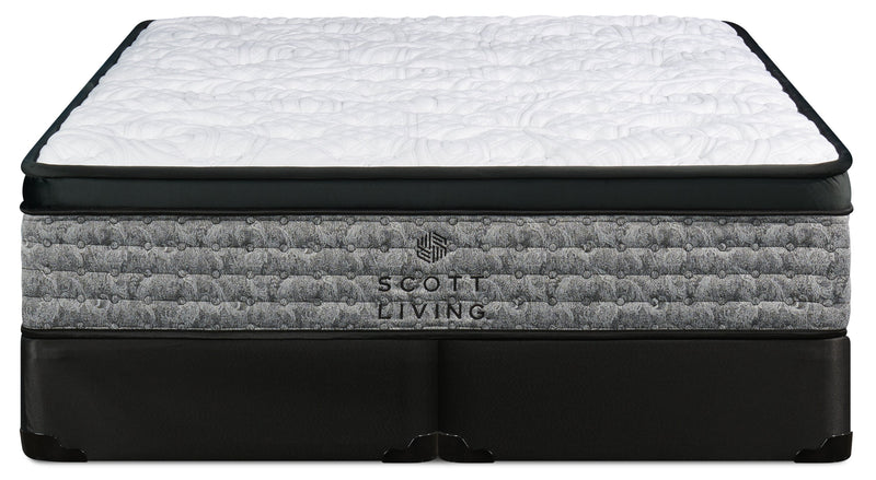 Scott Living Braemar Eurotop Plush King Mattress Set