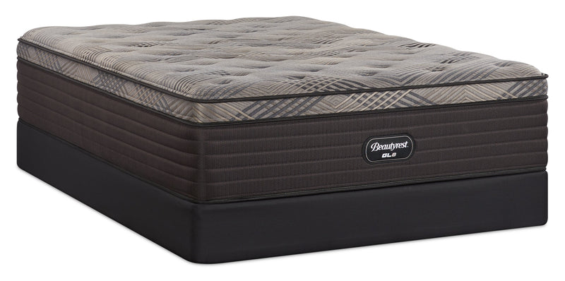 Beautyrest GL8 Eurotop Plush Queen Mattress Set