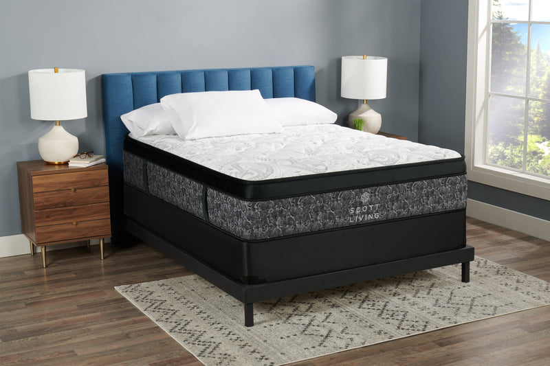 Scott Living Carrbridge Eurotop Plush Twin Mattress Set