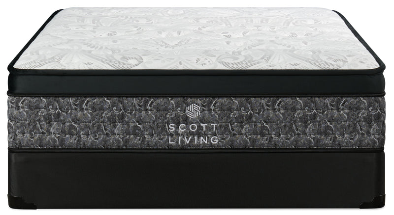 Scott Living Carrbridge Eurotop Plush Twin Mattress Set