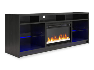 Ameriwood Home Luna Electric Fireplace TV Stand for TVs up to 65