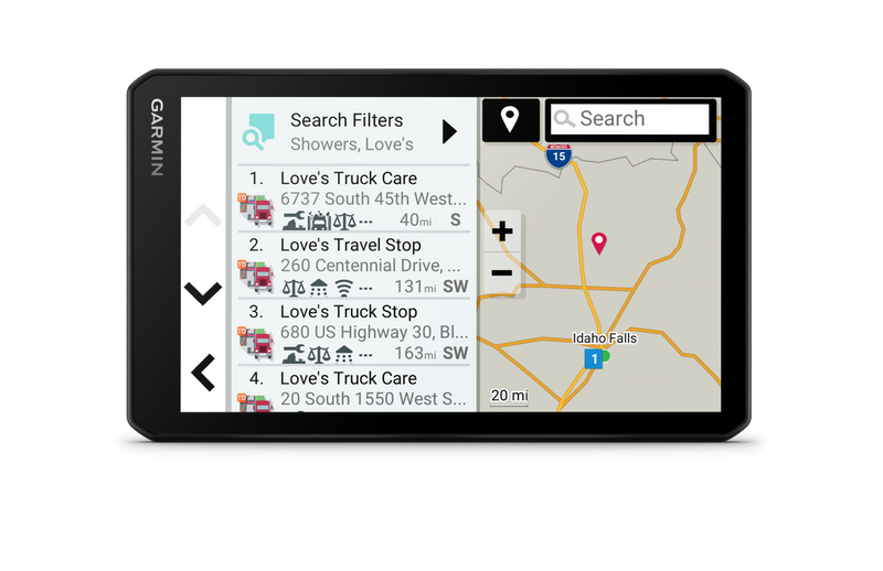 Garmin Dēzlcam™ Otr710 Gps Navigator - Built-in Dash Cam W/ Custom Truck Routing And 7” Display