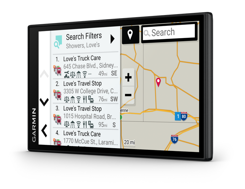 Garmin Dēzl™ Otr610 6\" Truck Gps Navigator - Dash Cam With Custom Routing And 6” Touchscreen Display