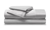 BEDGEAR Dri-Tec® 5-Piece Queen Split Sheet Set - Light Grey