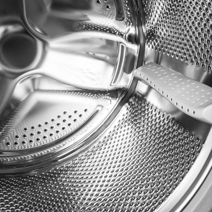 Danby 2.2 Cu. Ft. Compact Front-Load Washer with Steam and 4 Cu. Ft. Condensing Dryer - White 