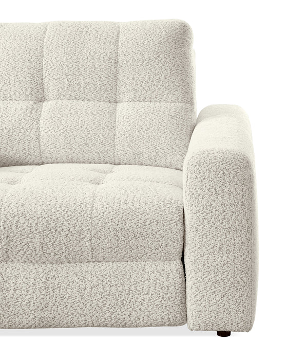 Scott Living Elevate Modular 7-Piece Right-Facing Chenille Fabric Power Reclining and Sliding Sectional - Beige