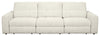 Scott Living Elevate Modular 115\" Chenille Fabric Sofa with Power Sliding - Beige