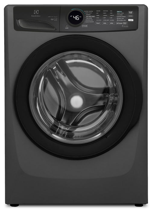 Electrolux 4.5 Cu. Ft. Front Load Perfect Steam™ Washer with LuxCare® Wash - Titanium - Stackable - ELFW7437AT