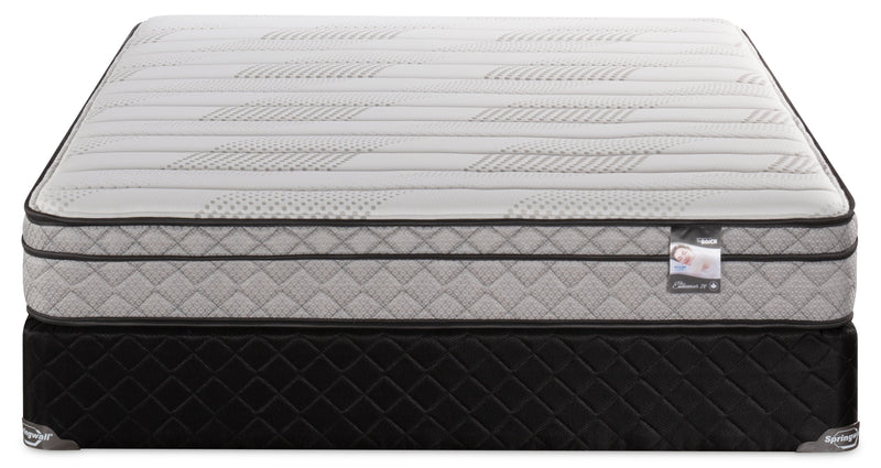 Springwall Enchantment Eurotop Twin Mattress Set