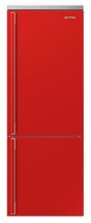 Smeg Portofino 16.2 Cu. Ft. Bottom-Freezer Refrigerator - FA490URR