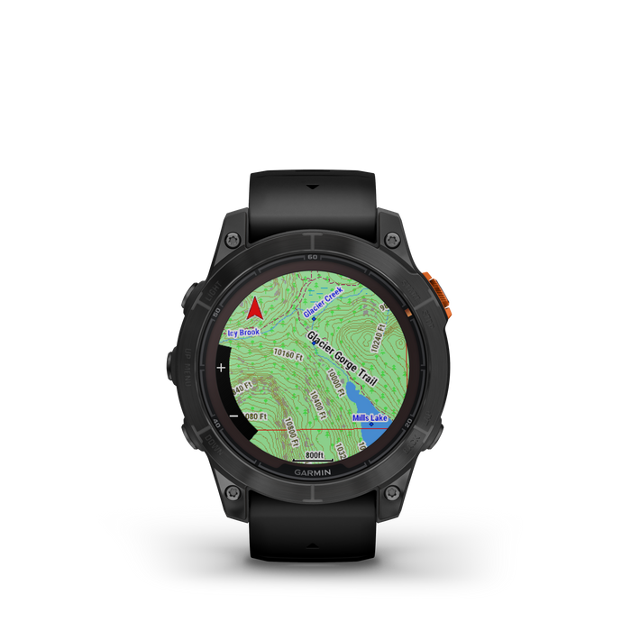 Garmin Fenix® 7 Pro Gps Smartwatch - Health Monitoring With Solar Charging, 42mm - Slate Gray