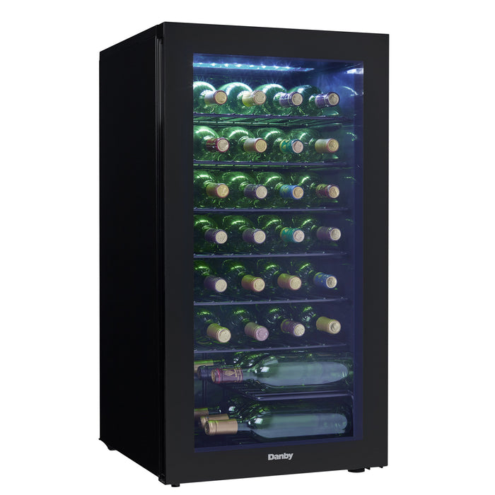 Danby 17.5\" Wine Cooler - Black -DWC036A2BDB-6