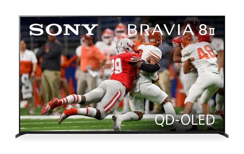 SONY 55\" Bravia 8 II QD-OLED 4K UHD Smart Google TV (K-55XR80M2) – 2025 Model
