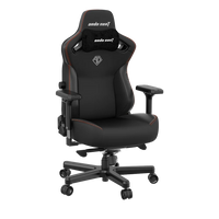 Anda Seat Kaiser 3 XL Ergonomic Genuine Leather Gaming Chair - Black